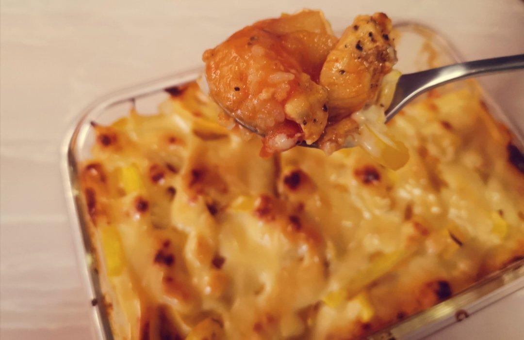 番茄鸡肉浓情焗饭【两人份】