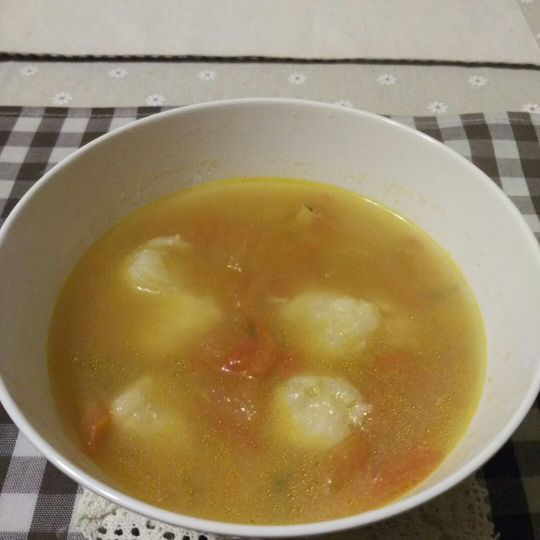 番茄龙利鱼豆腐汤