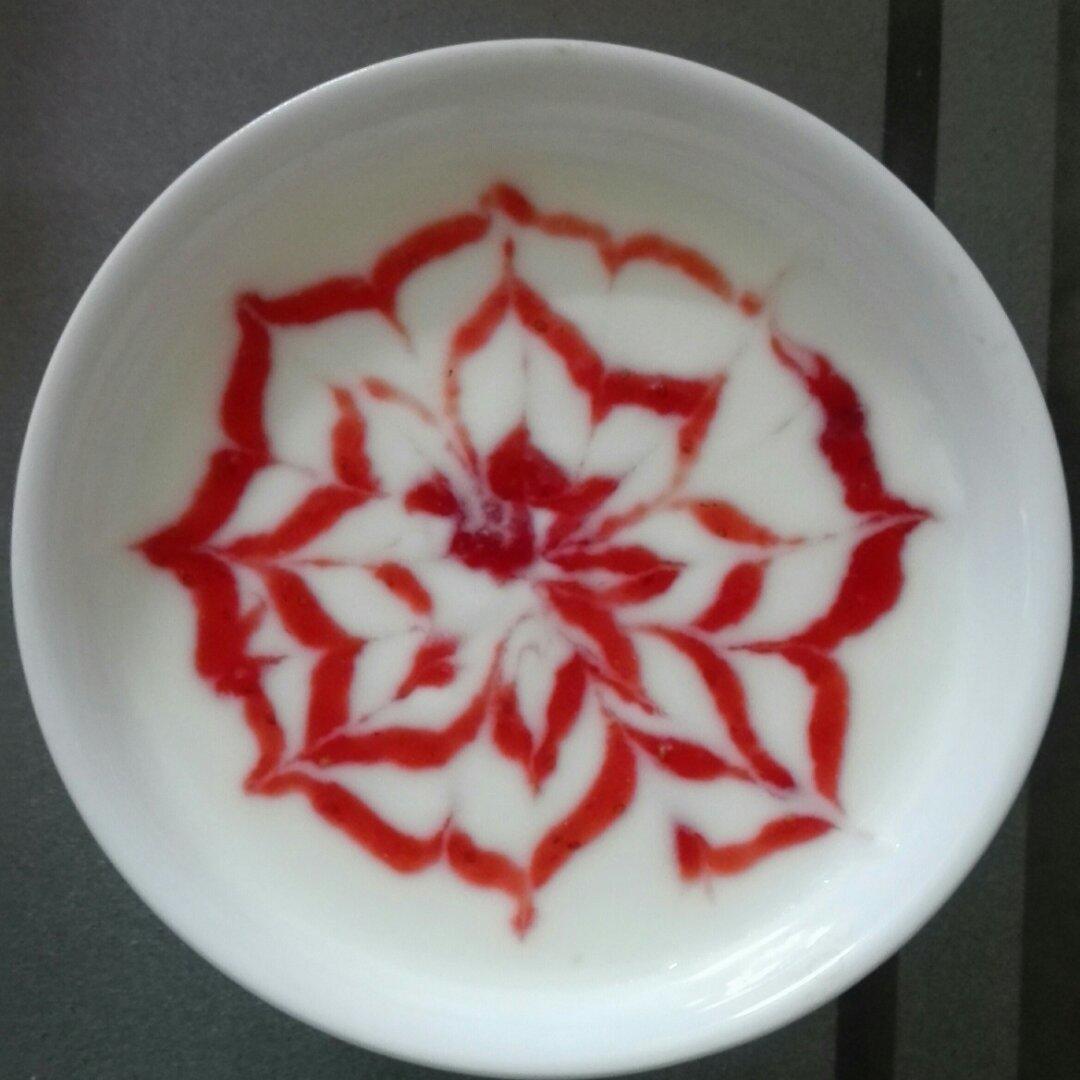 酸奶拉花
