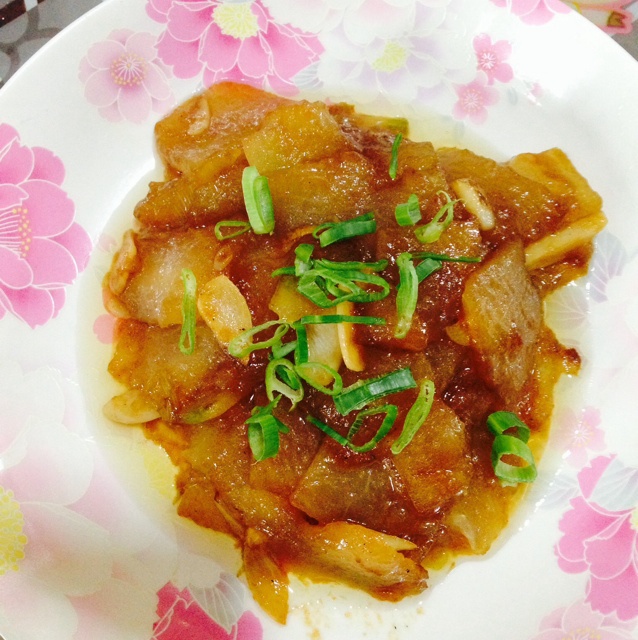蚝油焖冬瓜