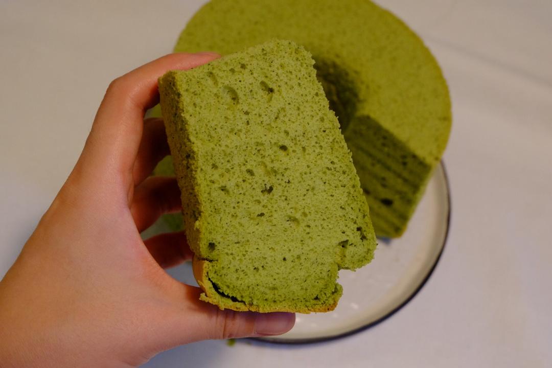 抹茶奶酪戚风蛋糕
