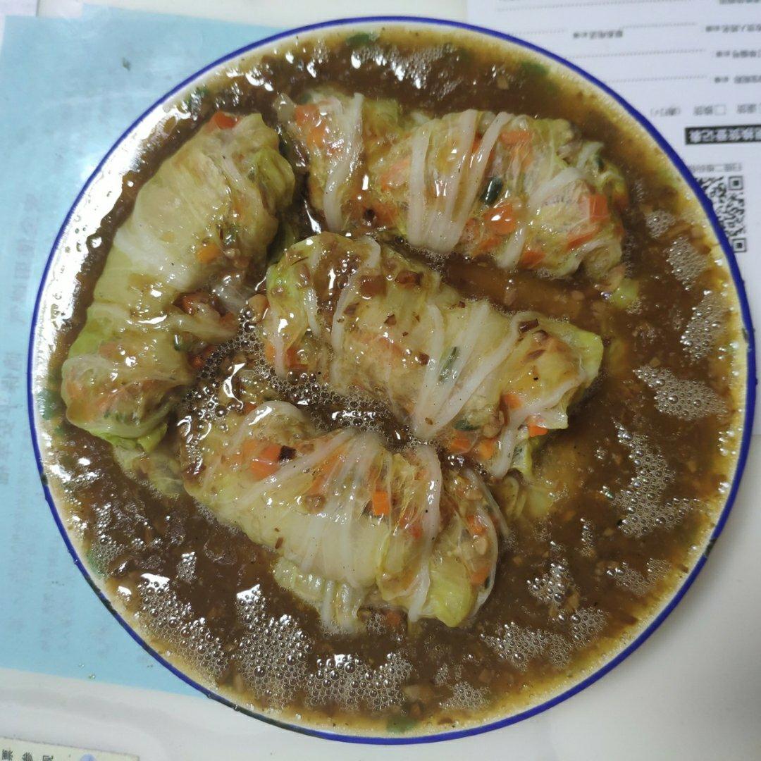 肉酿白菜卷