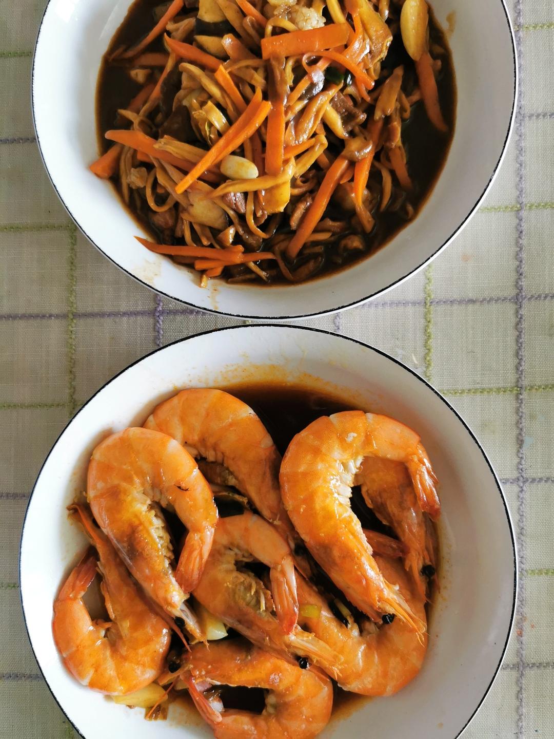 油焖大虾