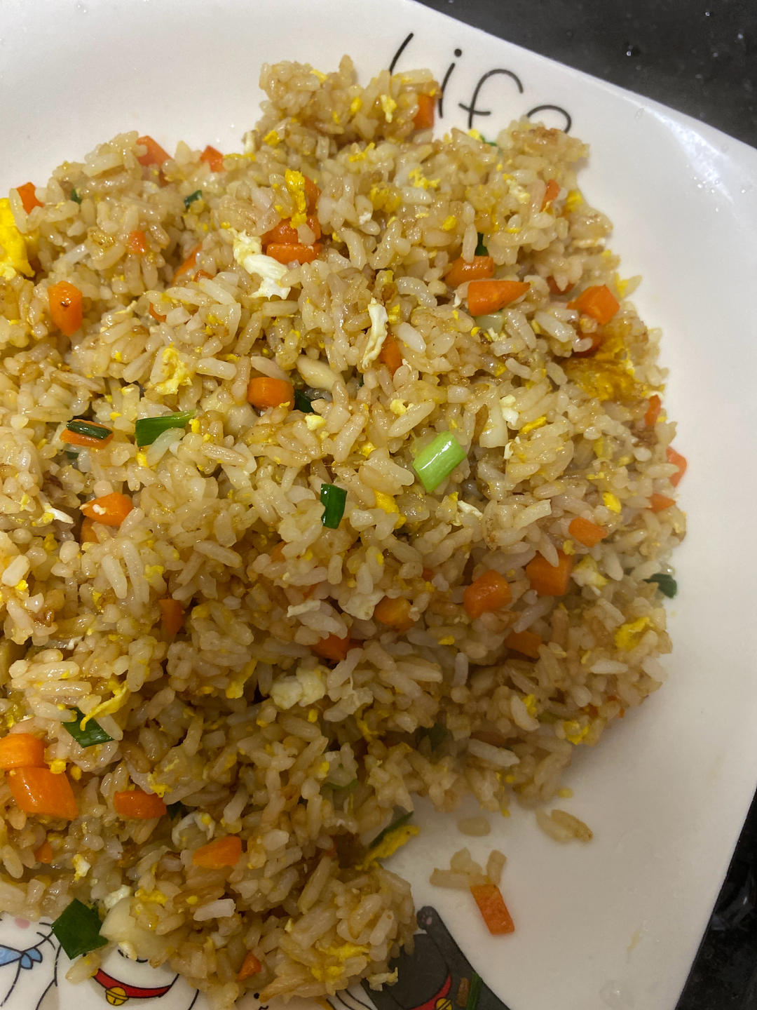 好吃到停不下来的酱油蛋炒饭