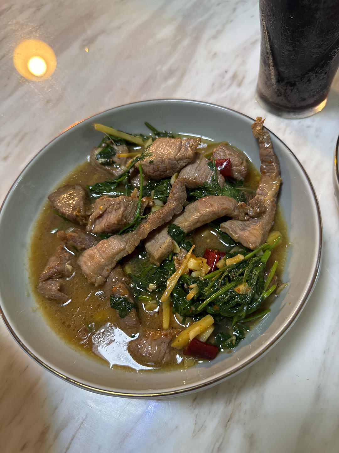 香菜牛肉