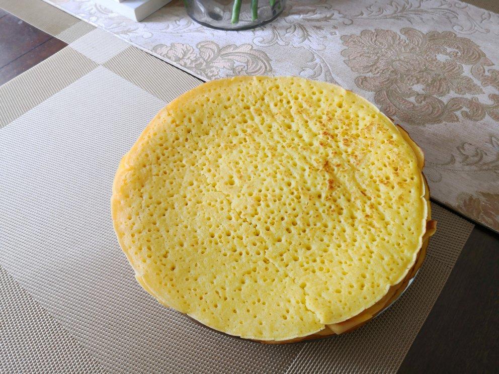松软有嚼劲的玉米面饼