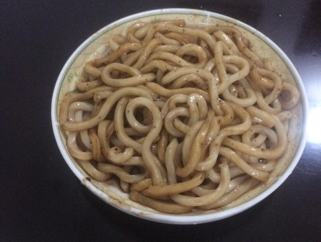 XO酱乌冬面的做法