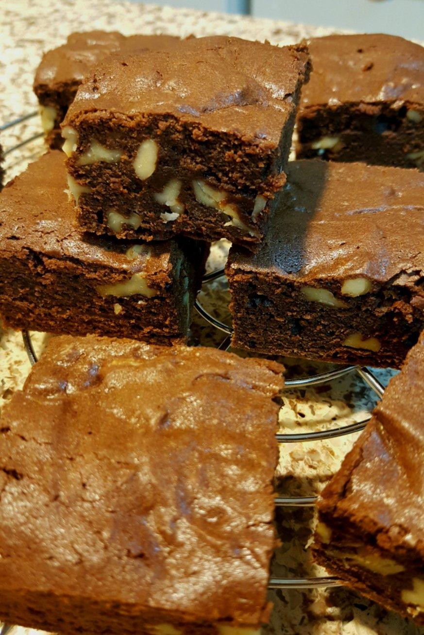 美式经典配方：巧克力布朗尼（The Perfect Brownies)