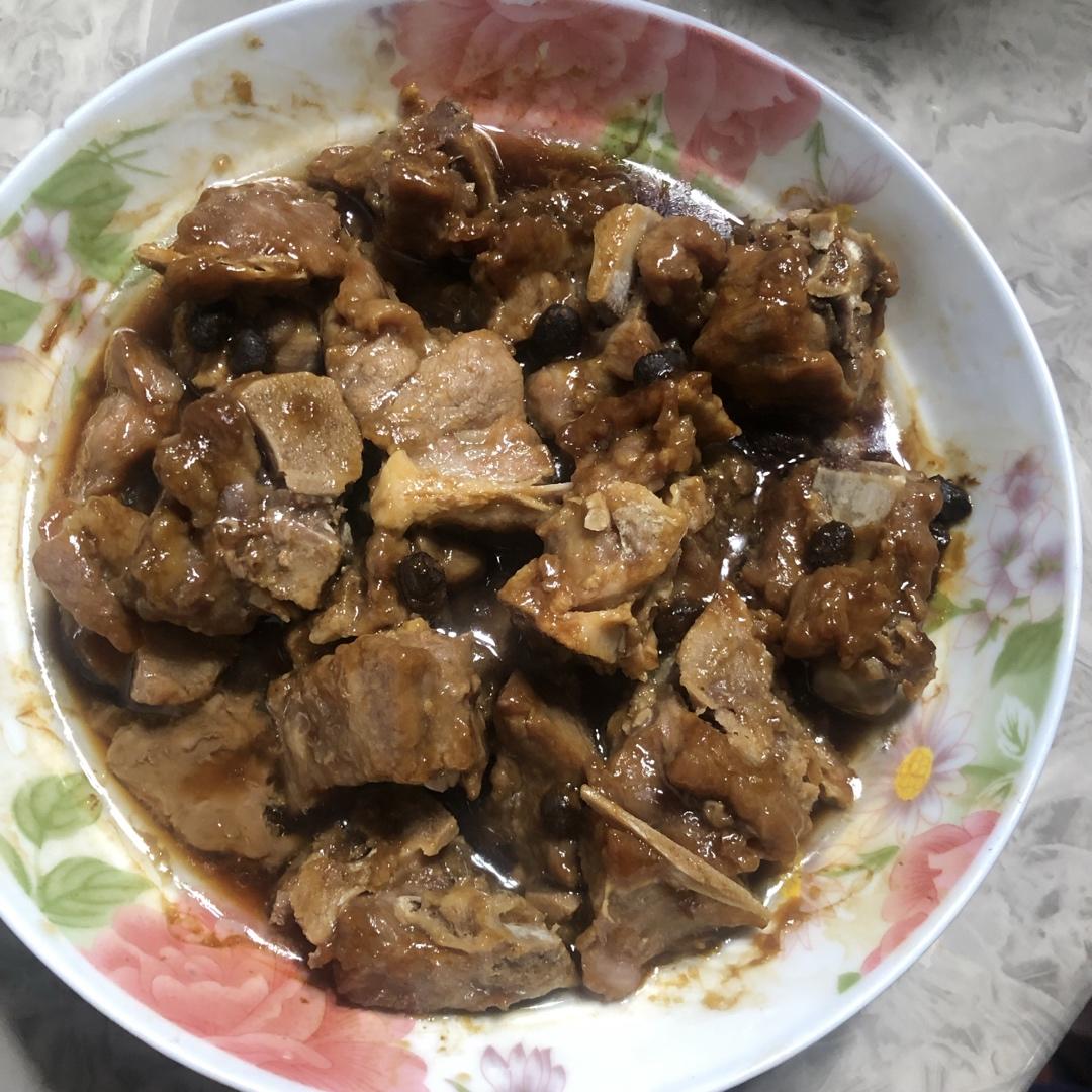 豆豉蒸排骨
