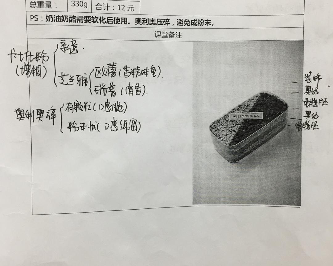 奶盐奥利奥蛋糕的做法 步骤4