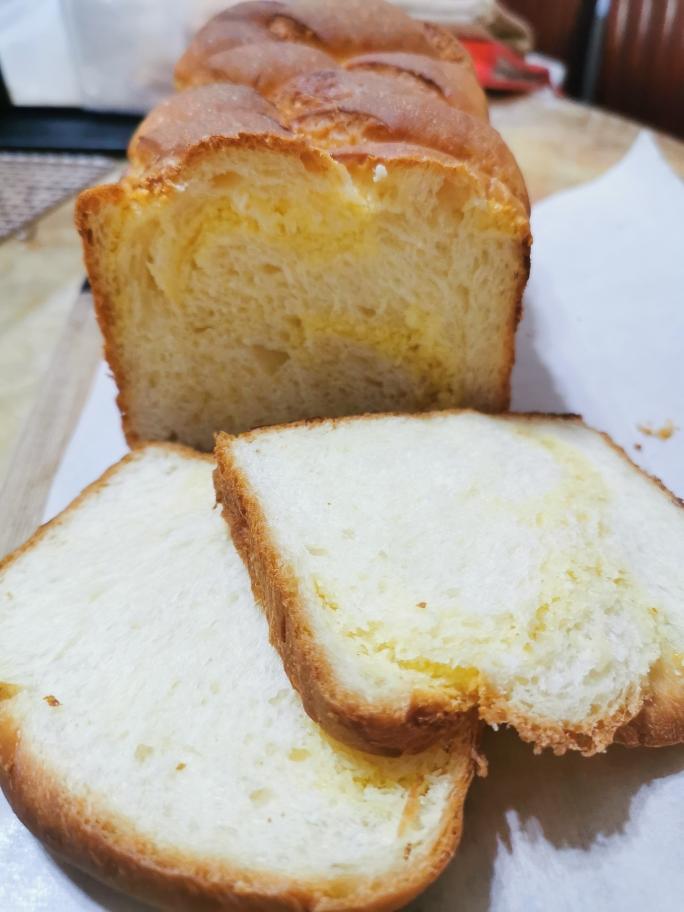 纯奶手撕吐司的做法 步骤1