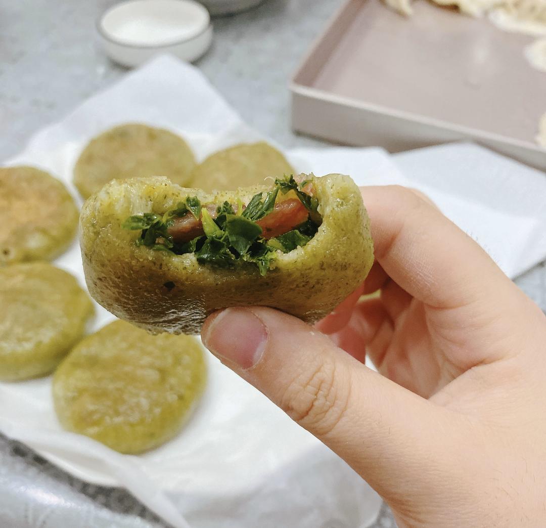 草头饼☘️是春天的味道的做法