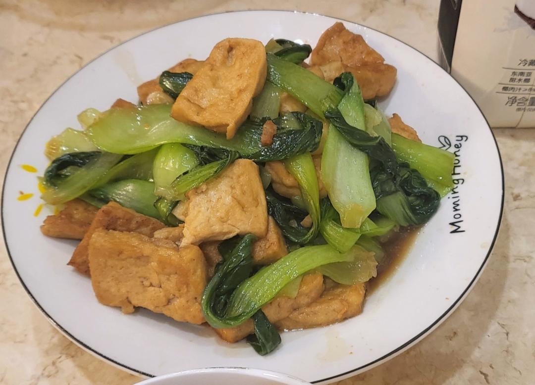 青菜炒豆腐