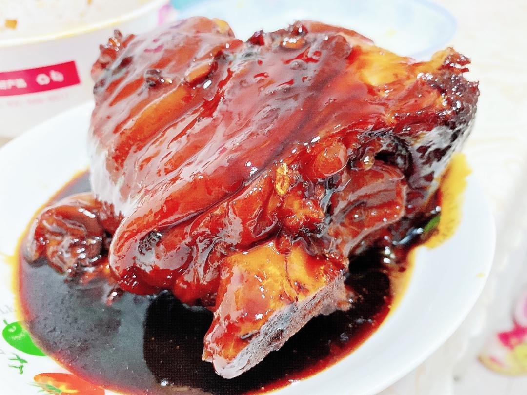 简单版的红烧蹄膀(高压锅版)