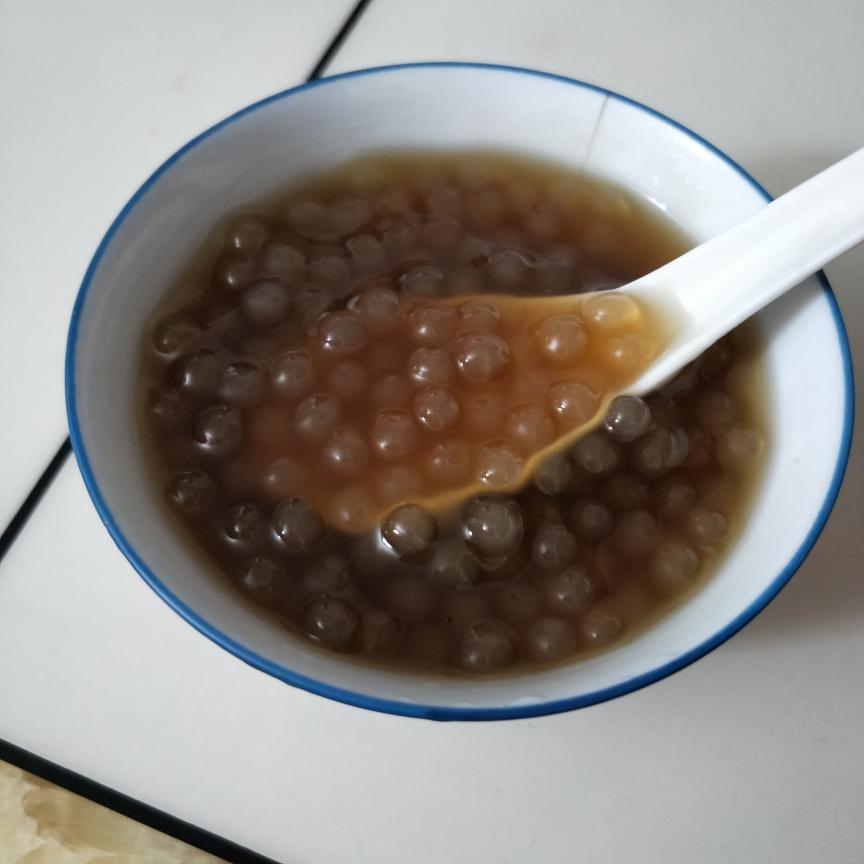 红糖西米露的做法