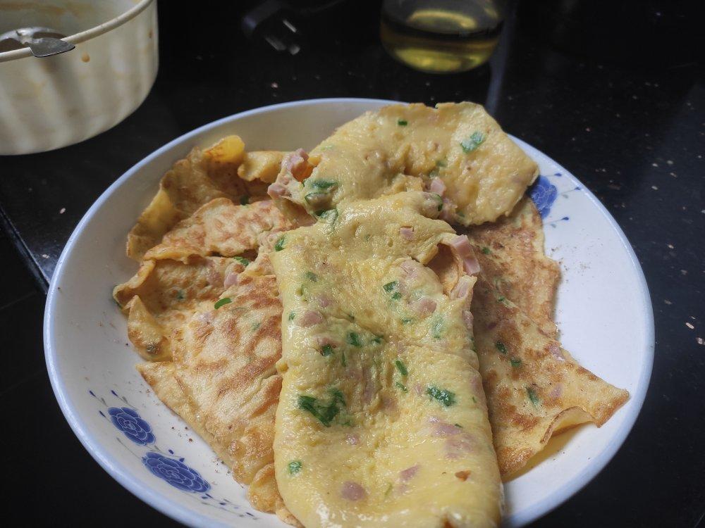葱花蛋饼（快手营养早餐）