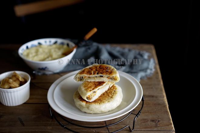 很鲜很鲜的五鲜馅儿的发面馅饼的做法