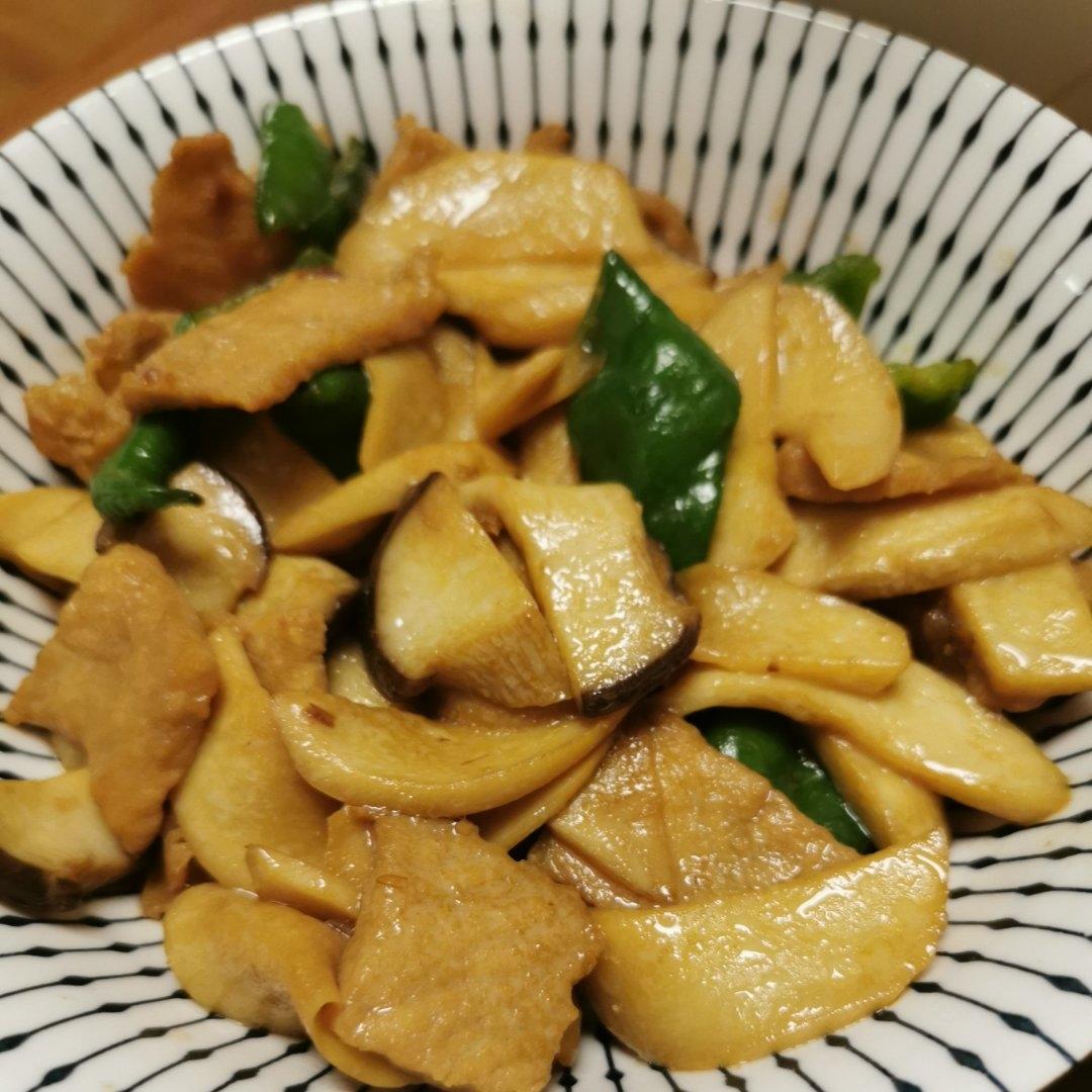 杏鲍菇炒肉