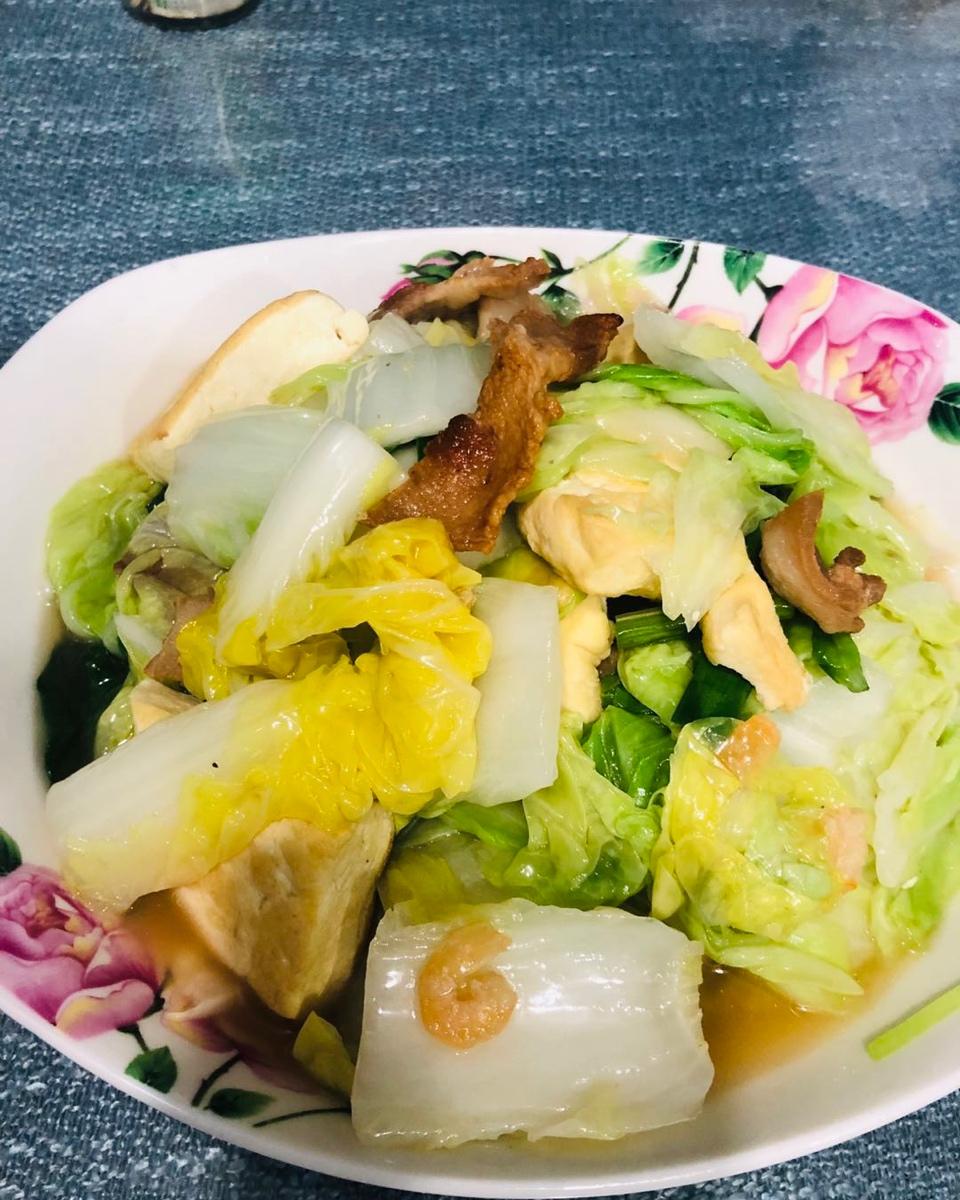 炒白菜豆腐