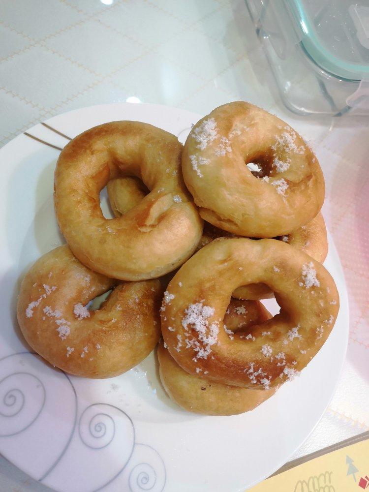 免烤箱！松软可口！一次成功的香甜甜甜圈