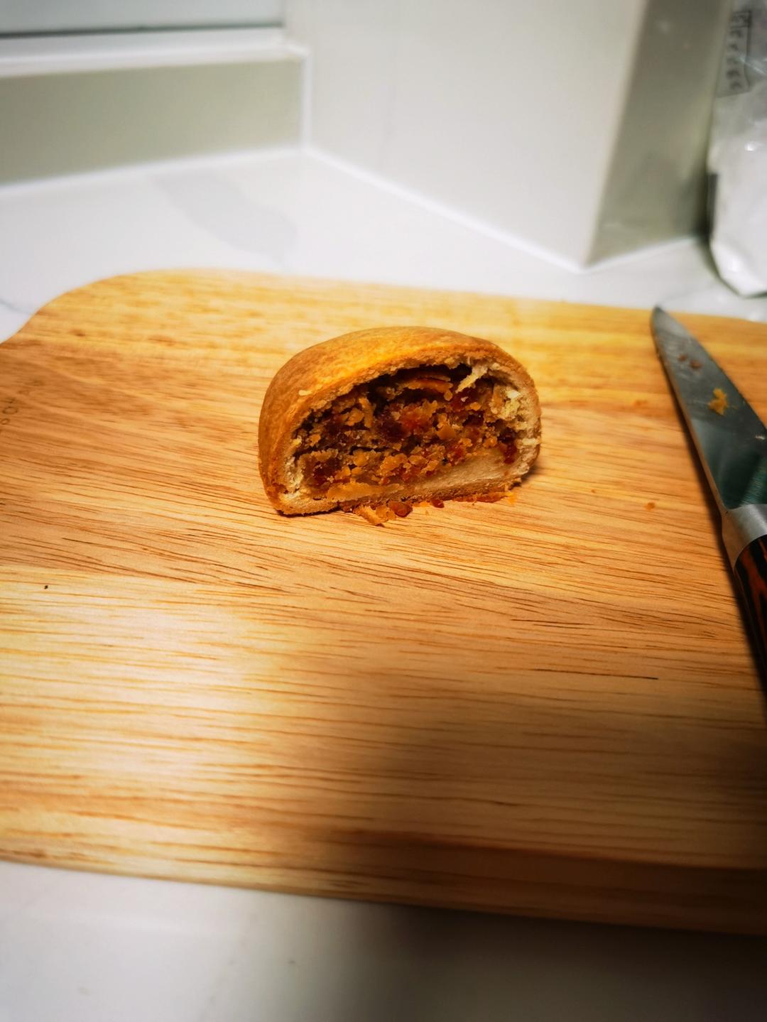 巨巨巨好吃❗️蛋黄云腿月饼❗️酥到掉渣❗️❗️❗️