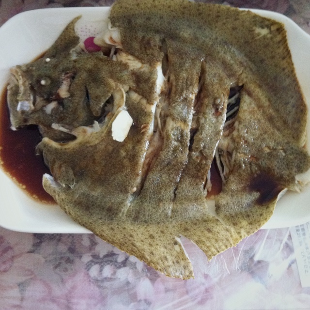 清蒸多宝鱼