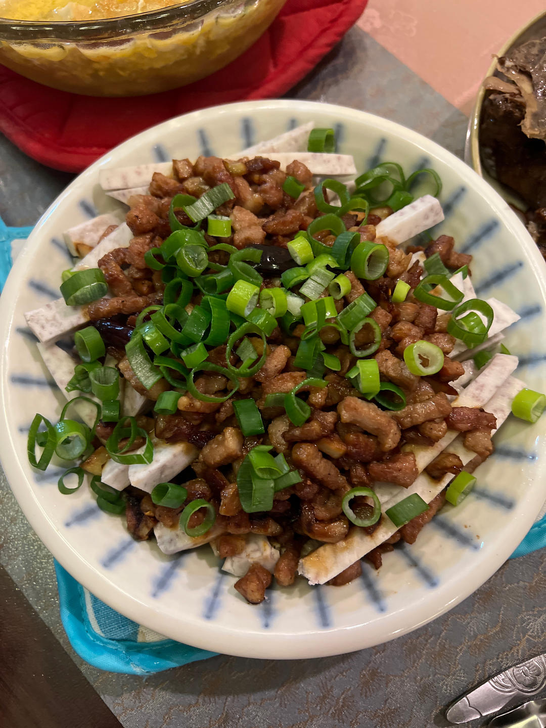软糯可口的香蒸荔浦芋头丝
