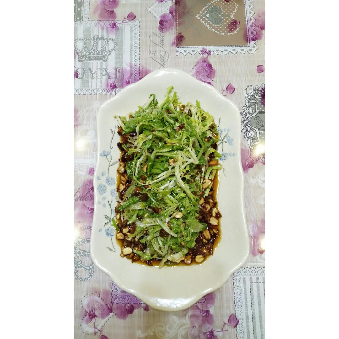 凉拌苦菊