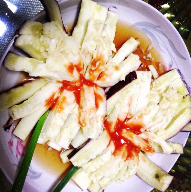 菊花茄子