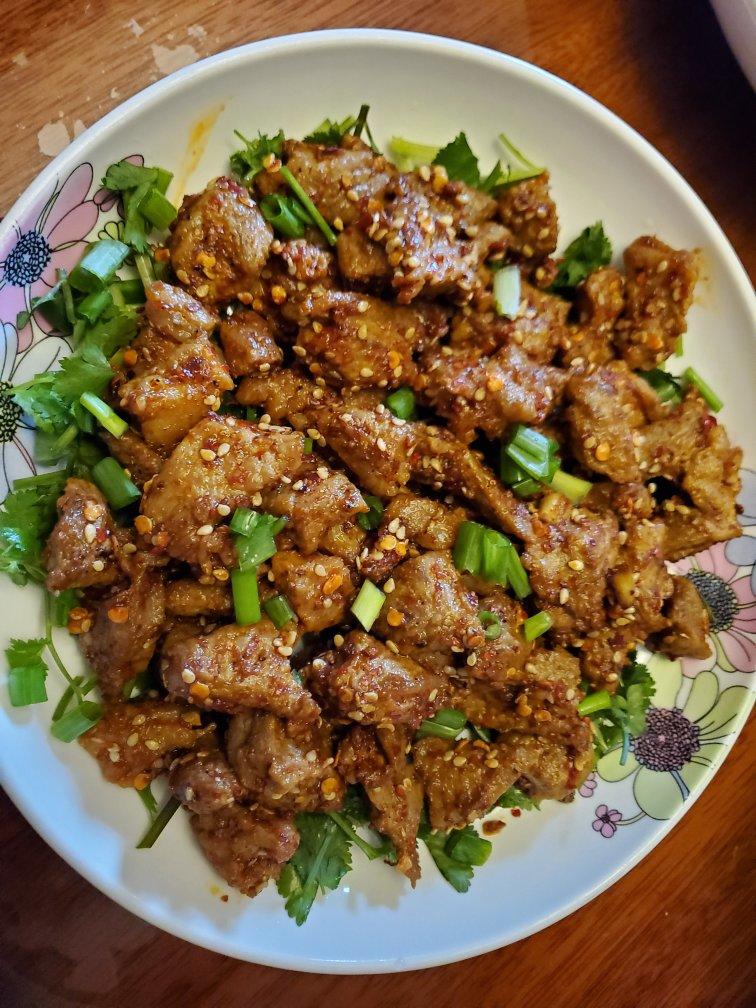 吃不到膻味的比烧烤更好吃的孜然羊肉🐏