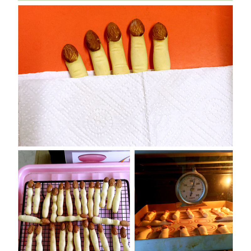 【万圣节】万圣节女巫手指饼干—美的T7-L382B智烤大师