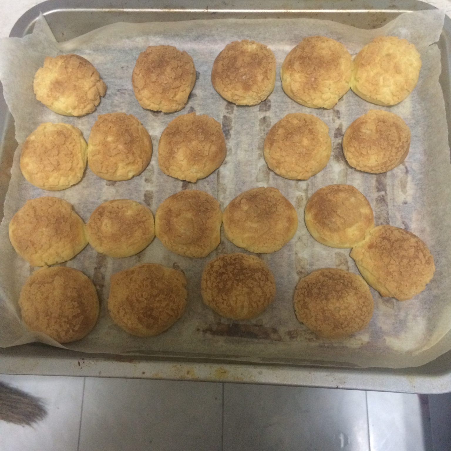 十分美味的酥皮泡芙