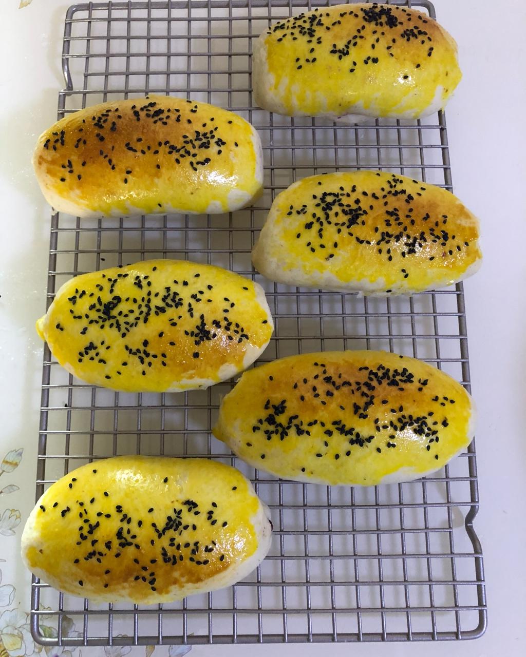 豆沙面包（中种法）