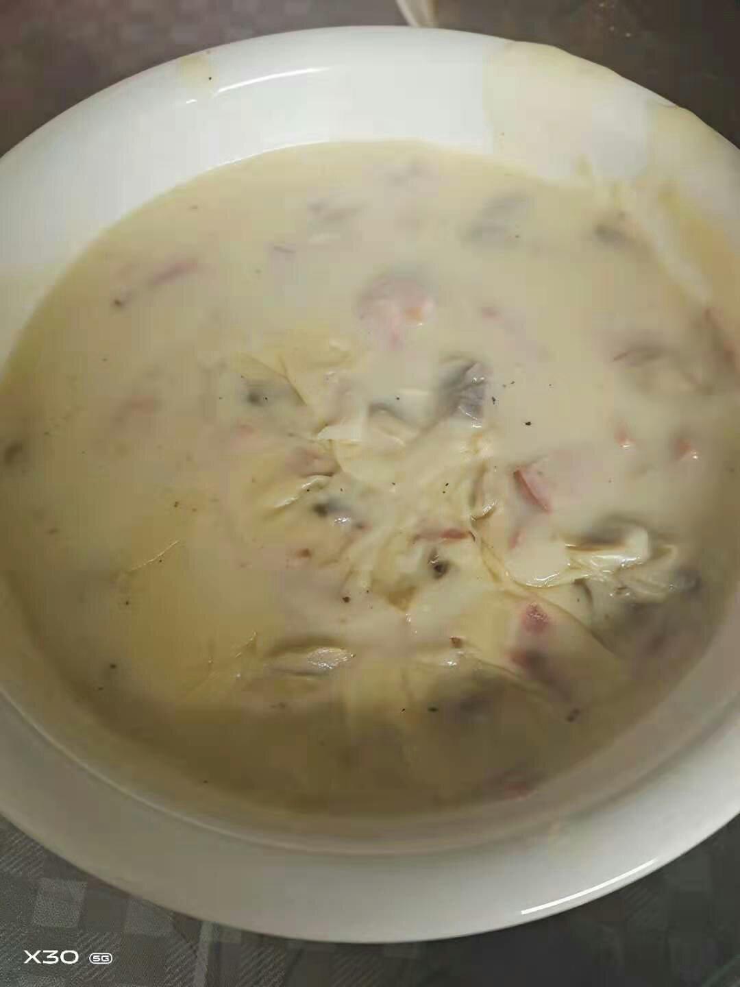 奶油蘑菇汤（完美比例版）