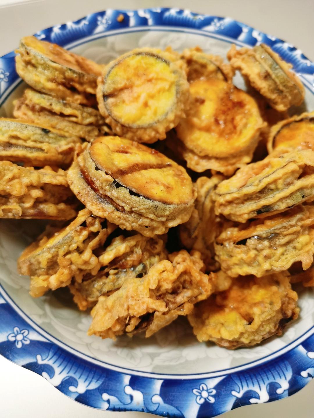 酥炸茄盒￨外酥里嫩