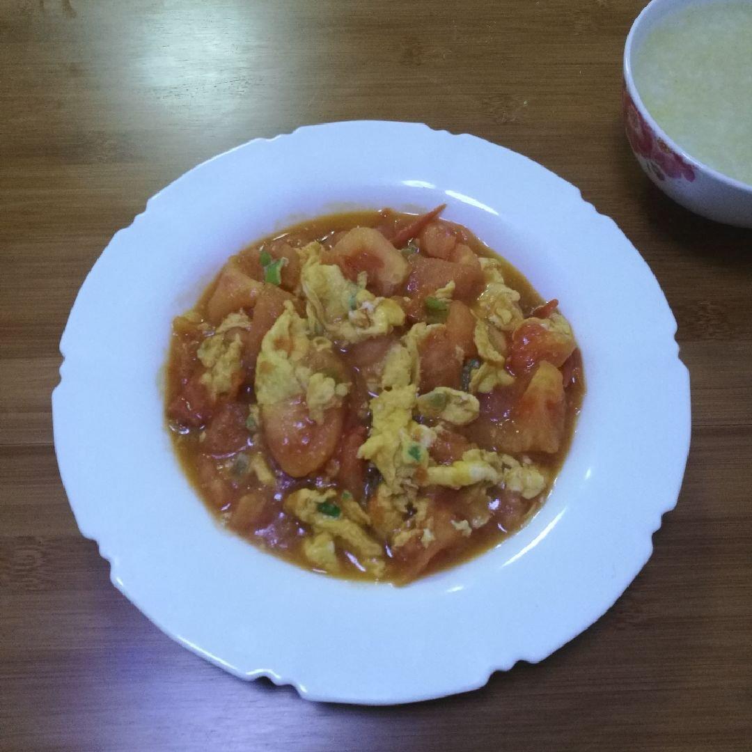 西红柿炒鸡蛋