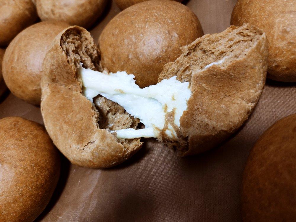 咖啡全麦淡奶油面包