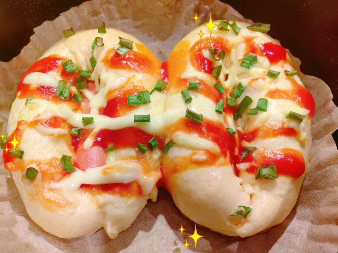 香葱火腿肠面包