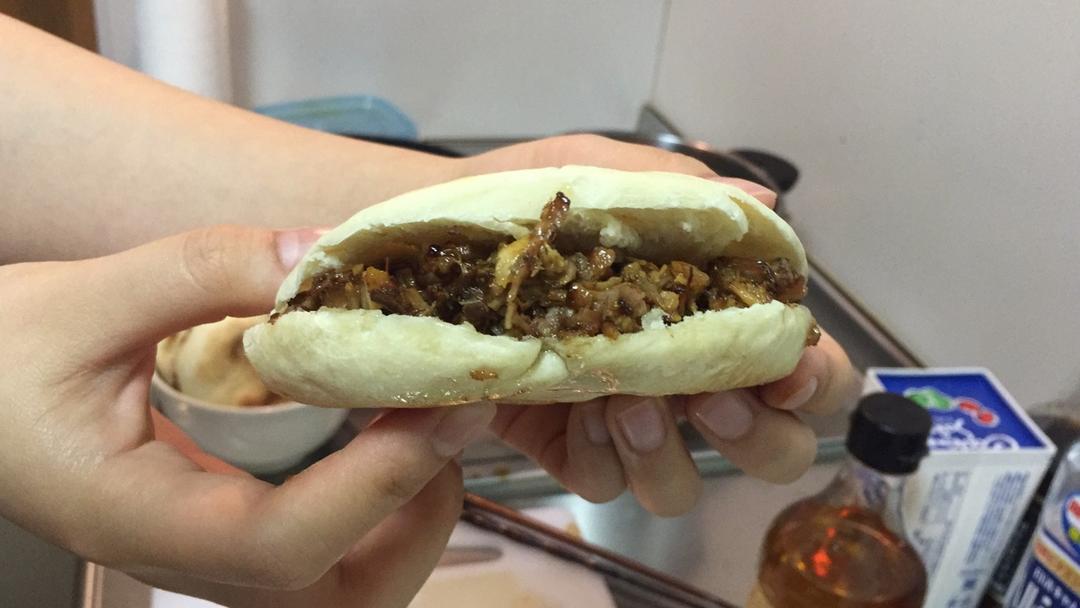 肉夹馍(白吉馍的制作)