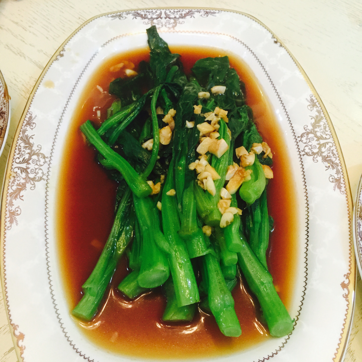 白灼菜心