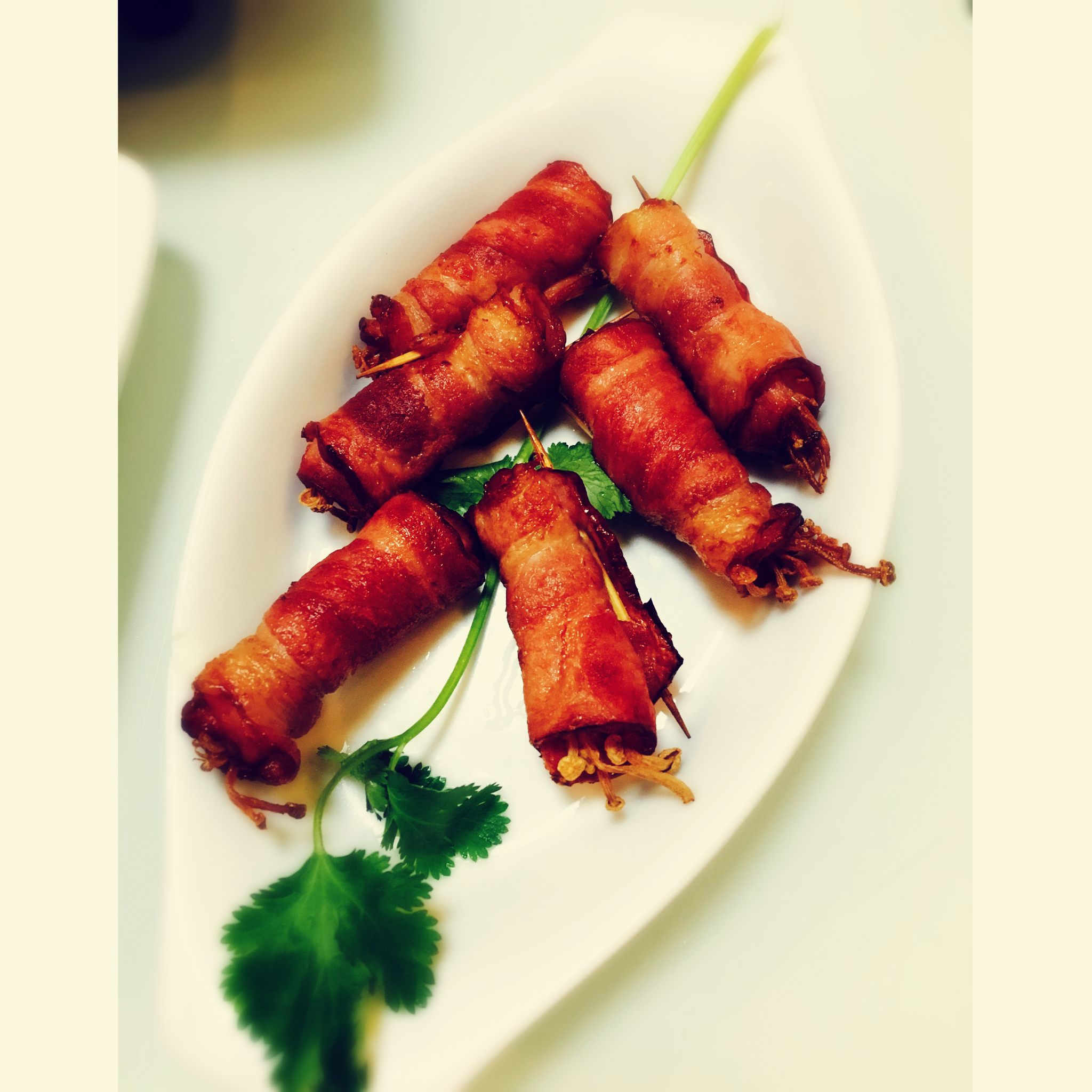 香烤培根金针菇