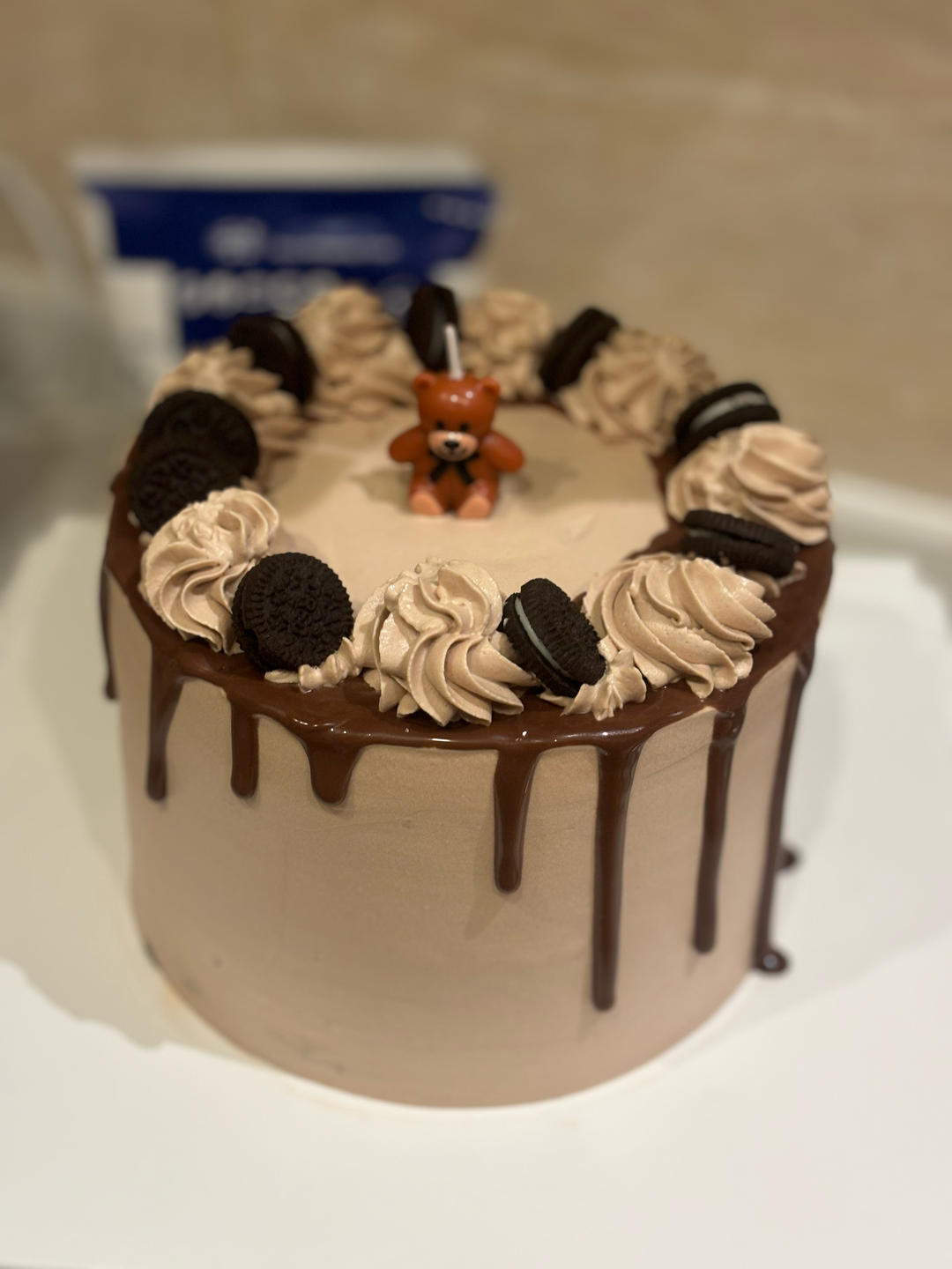 私房烘焙｜奥利奥淋面生日蛋糕
