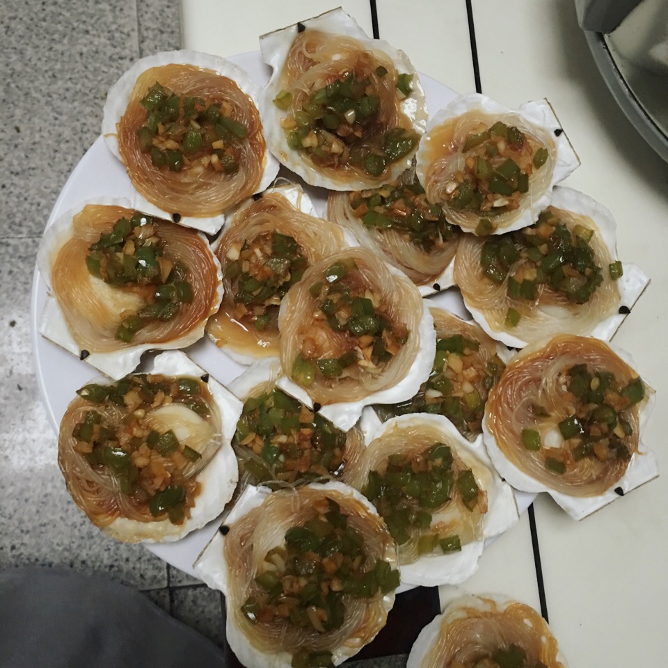 烤蒜蓉扇贝