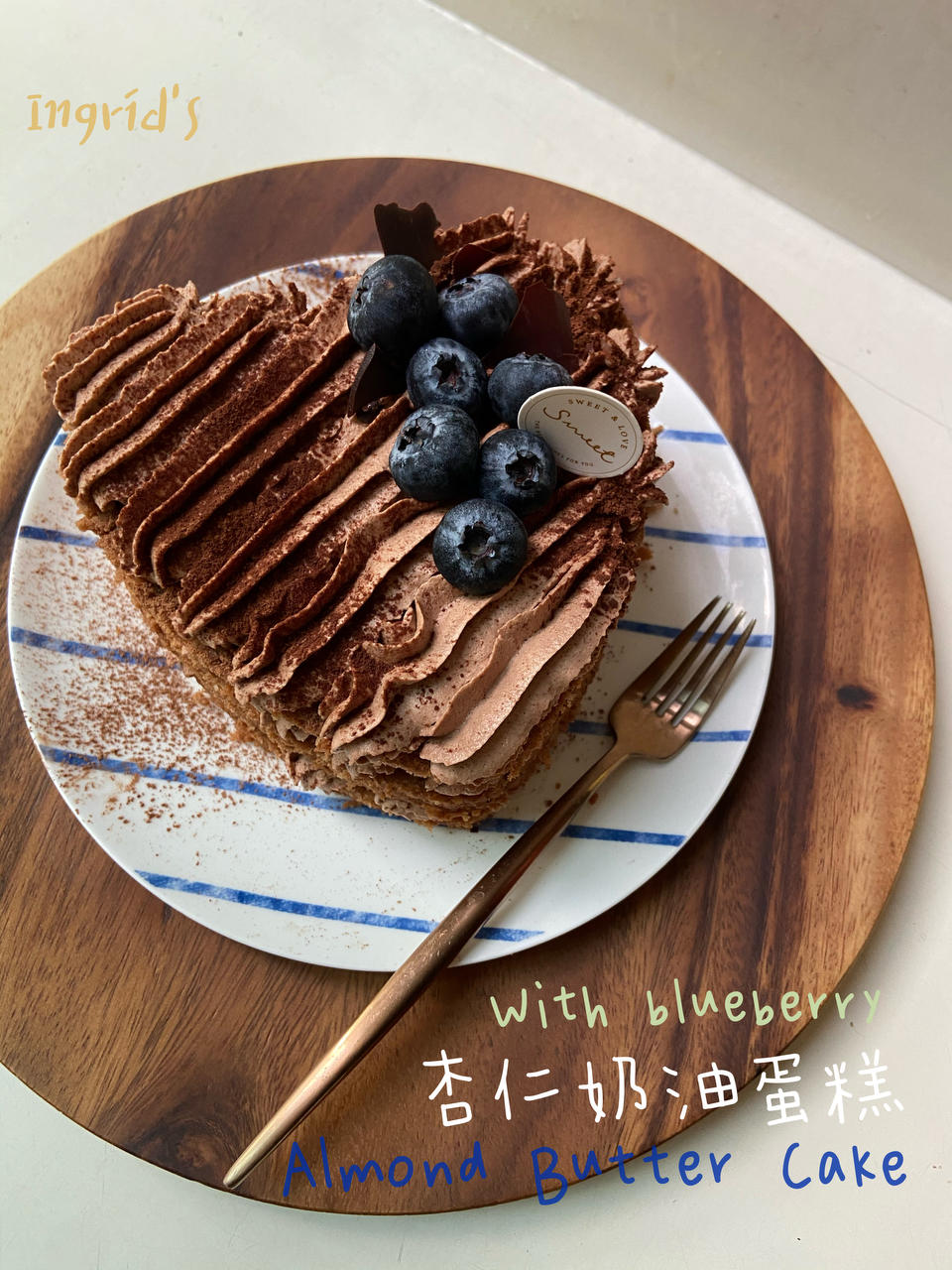 经典杏仁黄油蛋糕