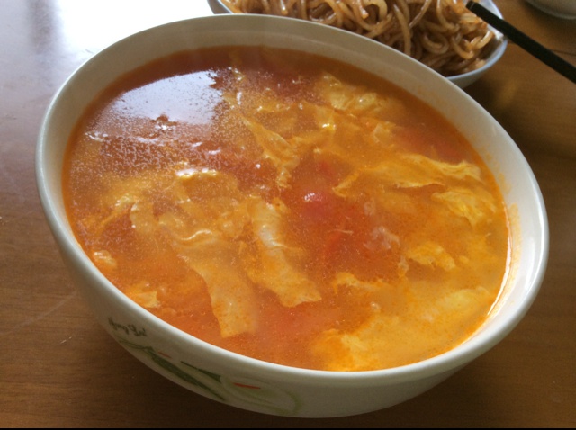 好喝到爆的西红柿鸡蛋汤