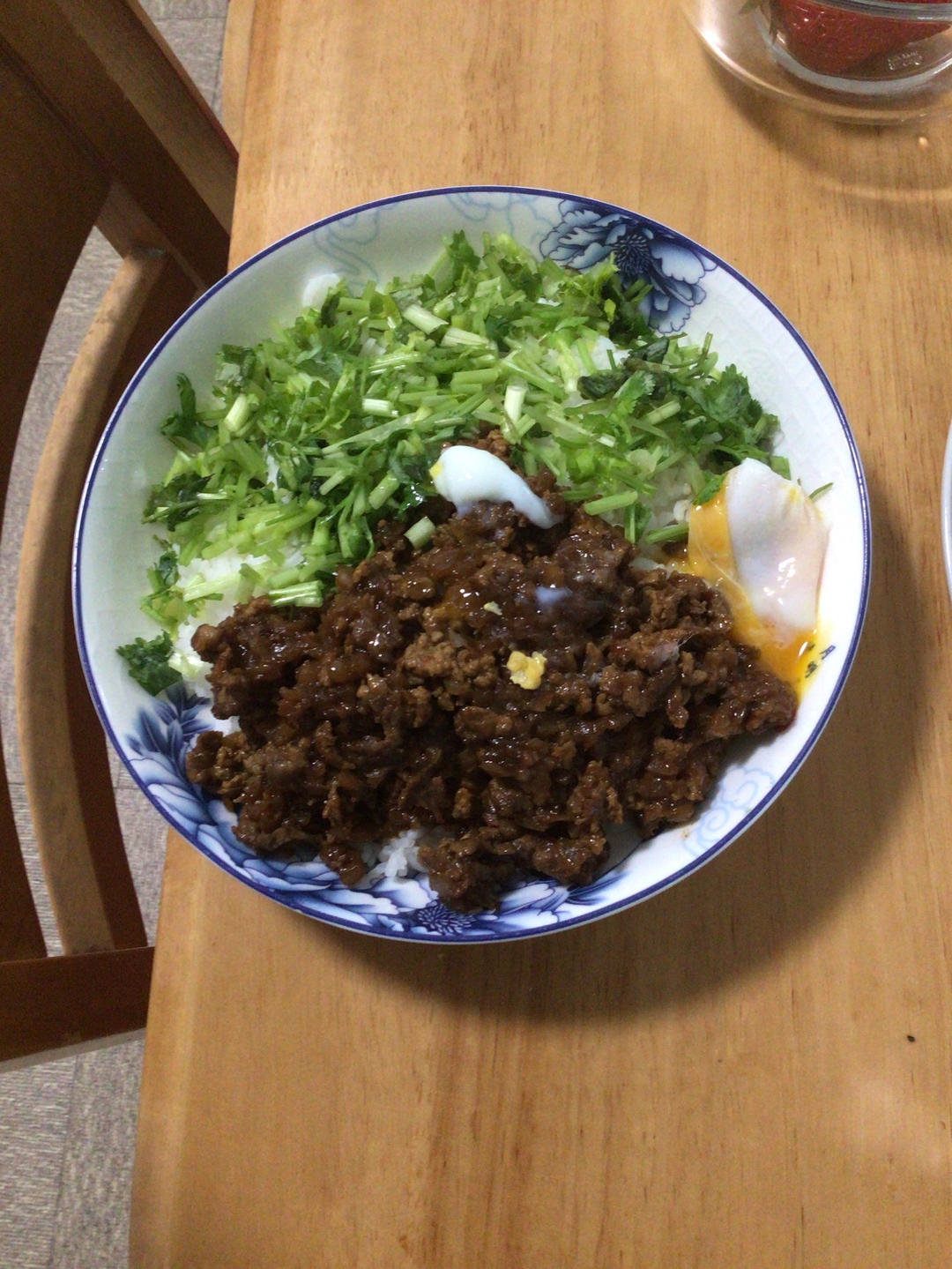 香菜肉末拌饭|一厨十好