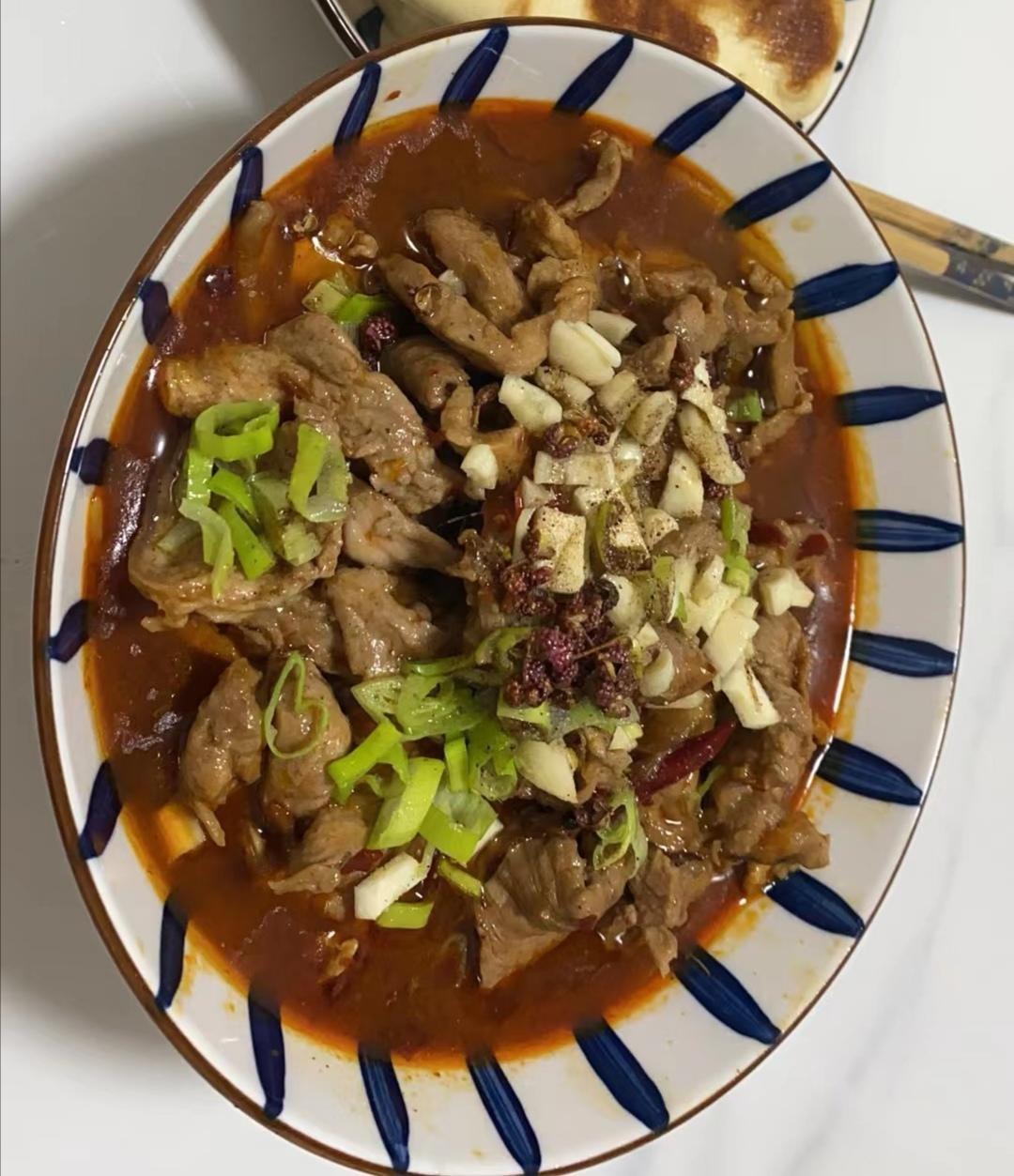 家庭版水煮肉片（零失败）