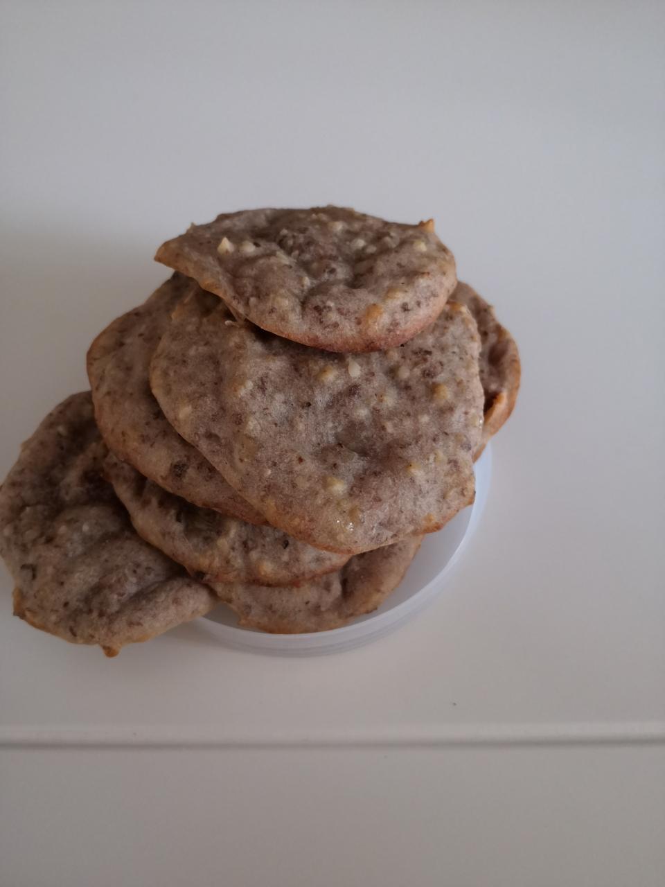 香蕉核桃饼
