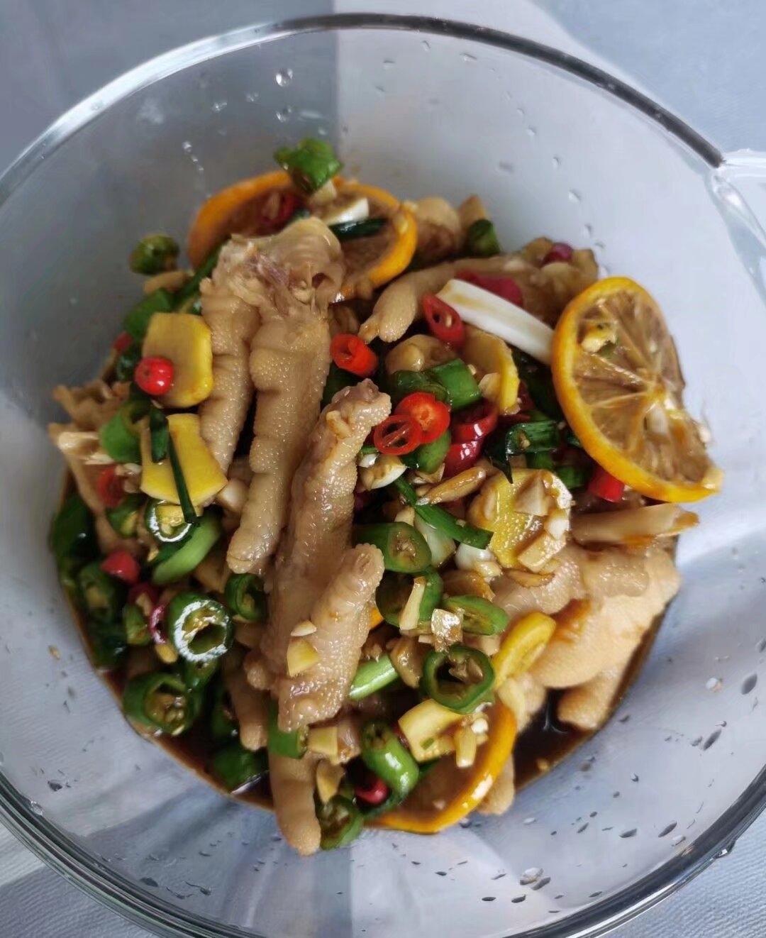 （用料最少！）本人开店的时候卖的最好的柠檬鸡爪