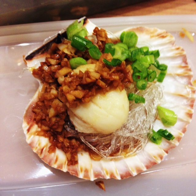 蒜蓉粉丝蒸扇贝
